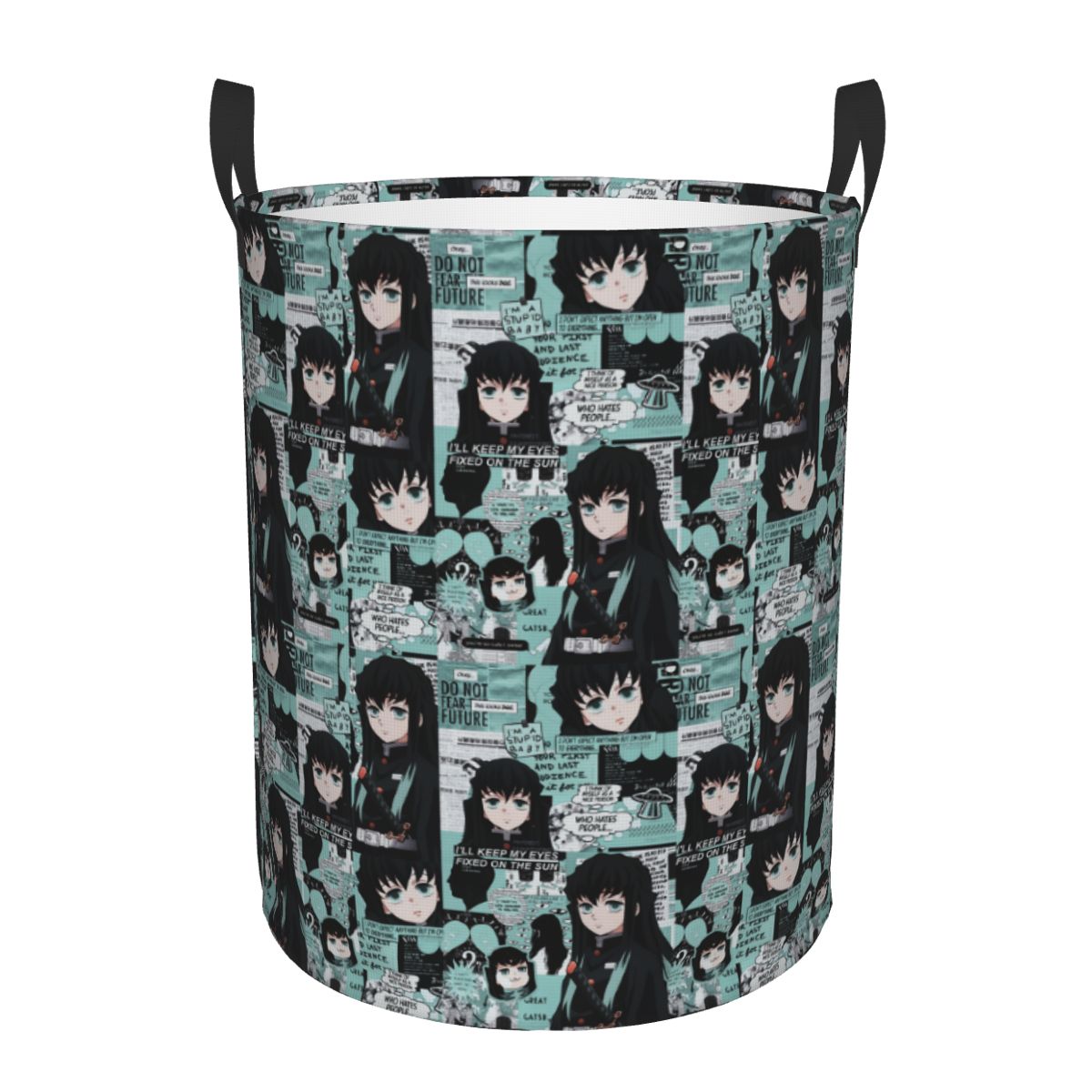 Women Accessories Hamper - Demon Slayer Muichiro Tokito Collage Wasmand