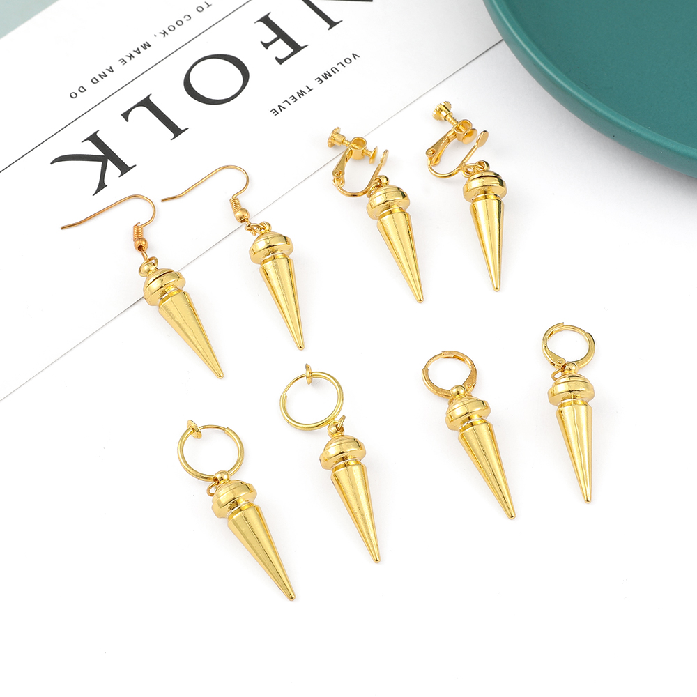 Women Accessories Trendy - Mode Anime Gouden Kleur Priem Minimalistische