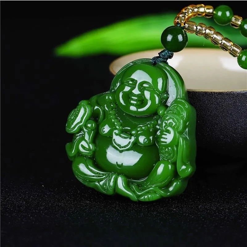 Chinese Groene Jade Maitreya B - Women Accessories Trendy recensie en prijs