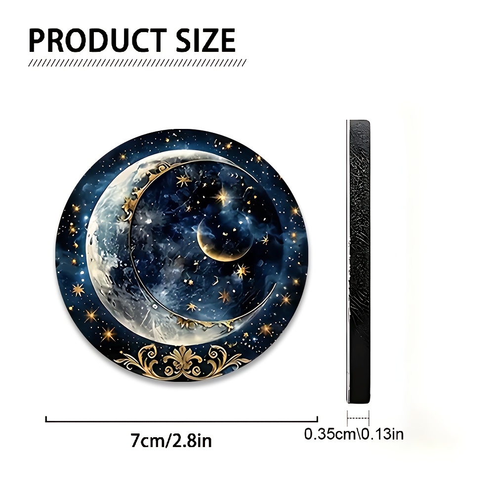 2 stuks Starry Night Moon auto - Women Accessories Box recensie en prijs