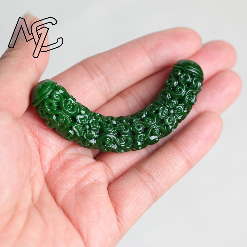1pc Natuurlijke A Groene Jade  - Women Accessories Trendy recensie en prijs