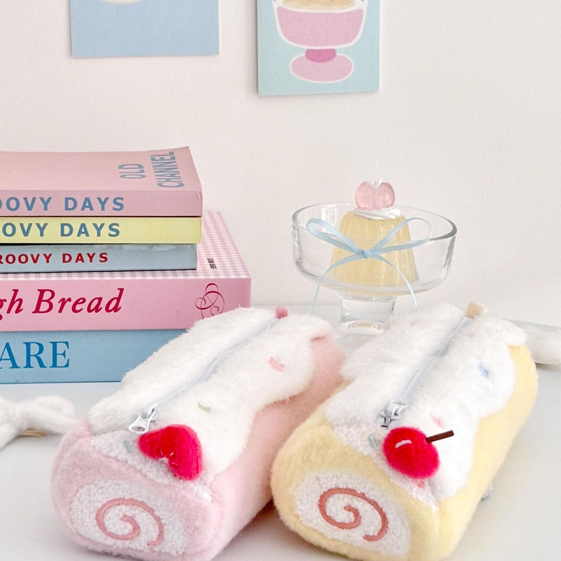 Schattig Kawaii Swiss Roll Cak - Women'S Vanity Accessories recensie en prijs