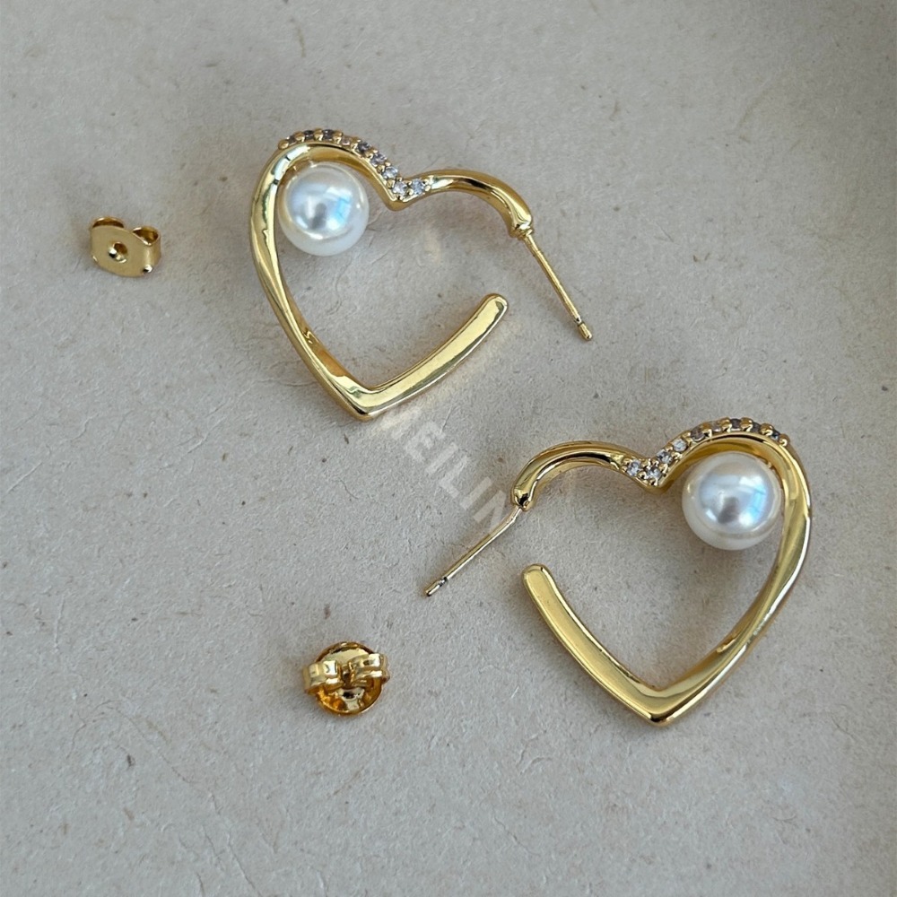Liefdeshart Parel Oorbellen vo - Women'S Accessories Jewelry Sale recensie en prijs